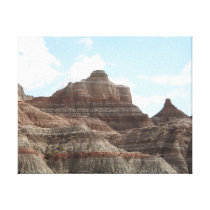 South Dakota Badlands Gallery Wrap Canvas