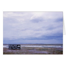 South Dakota Badlands Greeting Card