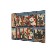 South Dakota - Black Hills - Mt. Rushmore Canvas Print