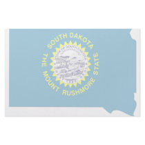 South Dakota Flag Map stationery by usaflags South Dakota Flag Map stationery