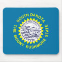 South Dakota Flag Mousepad