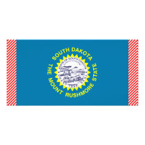 South Dakota Flag photo cards