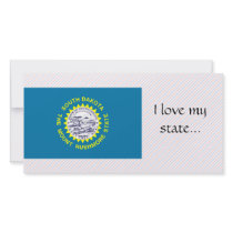 South Dakota Flag photo cards