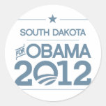 SOUTH DAKOTA FOR OBAMA 2012.png Stickers