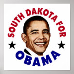 South Dakota For Obama posters