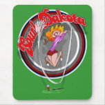 South Dakota golf mousepad