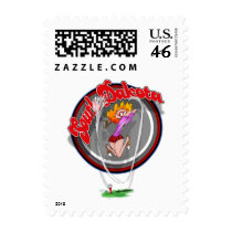 South Dakota golf stamp by Duncan_Reed South Dakota golf stamp