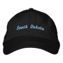 South Dakota Hat embroidered hats by PhotoPatch South Dakota Hat embroidered hats