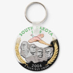 South Dakota Keychain