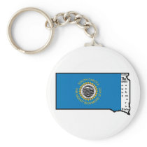 South Dakota Keychain