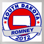 South Dakota Mitt Romney Print