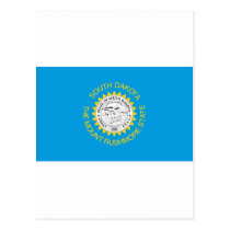 South Dakota  Official State Flag postcards