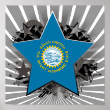 South Dakota Star Posters