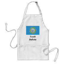 South Dakota State Flag Apron