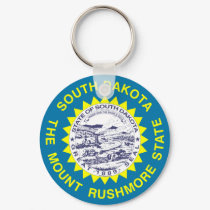 South Dakota State Flag keychains by 1791dotus South Dakota State Flag keychains