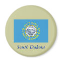 South Dakota State Flag magnets