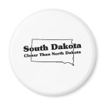 South Dakota State Slogan magnets