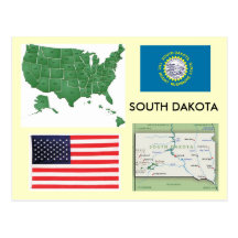 South Dakota, USA Post Cards