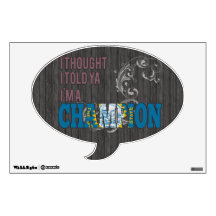 South Dakotan and a Champion Room Sticker