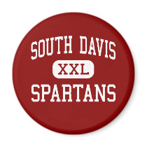 South Davis - Spartans - Junior - Bountiful Utah Refrigerator Magnet