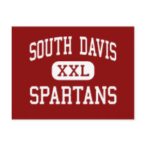 South Davis - Spartans - Junior - Bountiful Utah Post Card