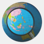 South east Asia in focus Sticker
