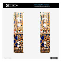 South-East Asian Decorative Art in Thailand Decal For Wii Remote