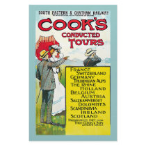 South Eastern & Chatham Railway Travel Poster Stationery Design