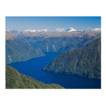 South Fiord, Lake Te Anau, Fiordland National Postcard