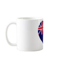 South Georgia Flag Heart mugs