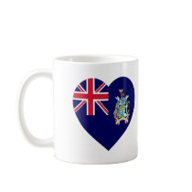 South Georgia Flag Heart mugs