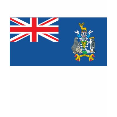 South Georgia Flag T-shirt by FlagTshirts