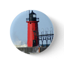South Haven Lighthouse buttons by lighthouseenthusiast South Haven Lighthouse buttons