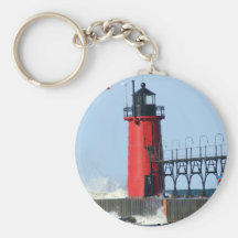 South Haven Lighthouse Keychain