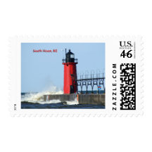 South Haven Lighthouse Postage Stamps