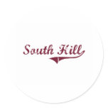 South Hill Virginia Classic Design Sticker