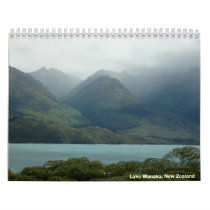 South Island, New Zealand Wall Calendar