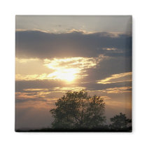 South Jersey Sunset Magnet by sunsett76 South Jersey Sunset Magnet