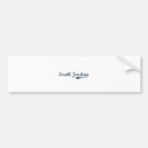 South Jordan Utah Classic Design Bumper Stickers