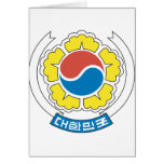 South Korea - Coat Of Arms cards