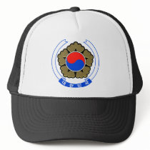 South Korea coat of arms hats