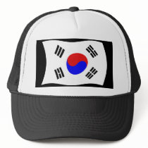 South Korea Flag Hat by livingflags South Korea Flag Hat