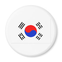 South Korea Flag Magnets