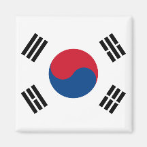 South Korea Flag Magnet
