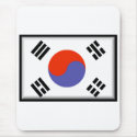 South Korea Flag mousepads by jacinto888 South Korea Flag mousepads
