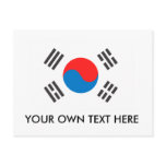 South Korea Flag Post Cards