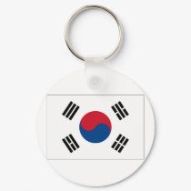 South Korea Flag Products keychains