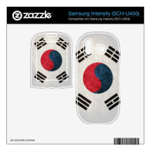South Korea Flag; Samsung Intensity II Skin