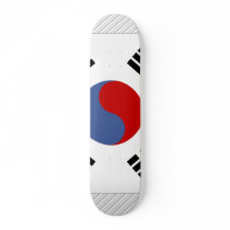 South Korea Flag skateboards