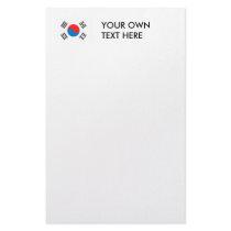 South Korea Flag stationery by flagshirts South Korea Flag stationery